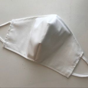 Adjustable White Dots Face Mask